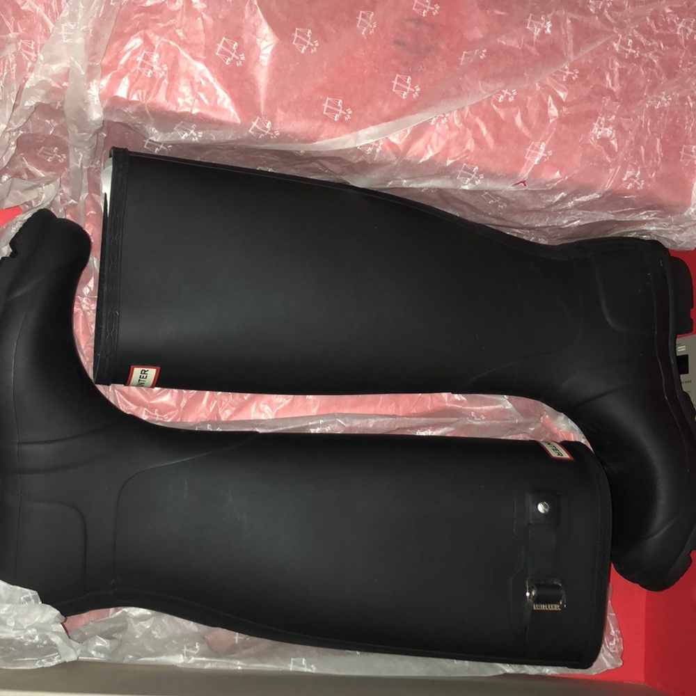 Hunter rain boots